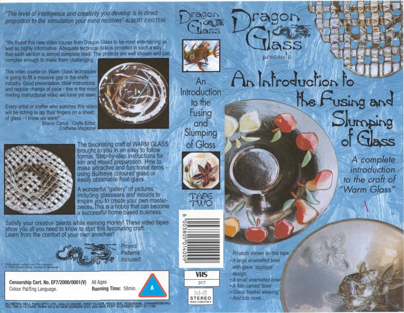 An Introduction to the Fusing and Slumping of Glass Tape Two