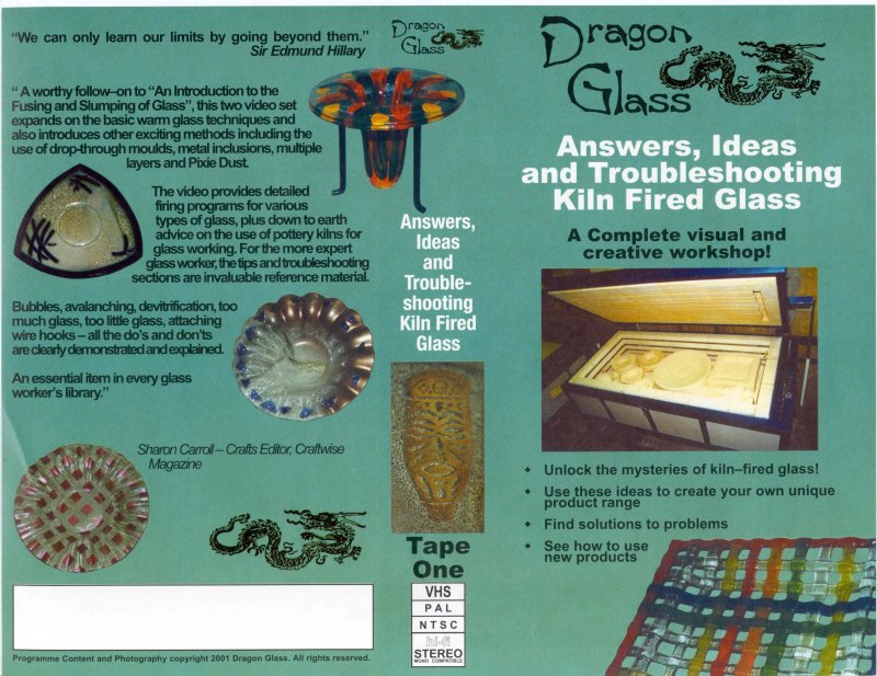 Answers, Ideas and Troubleshooting Kiln Fired Glass Tape One